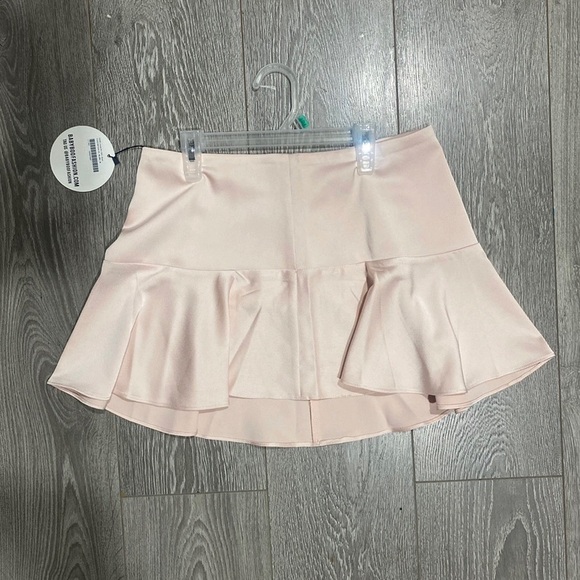 BabyBoo Louisa Mini Skirt (Blush Pink) - Picture 3 of 7